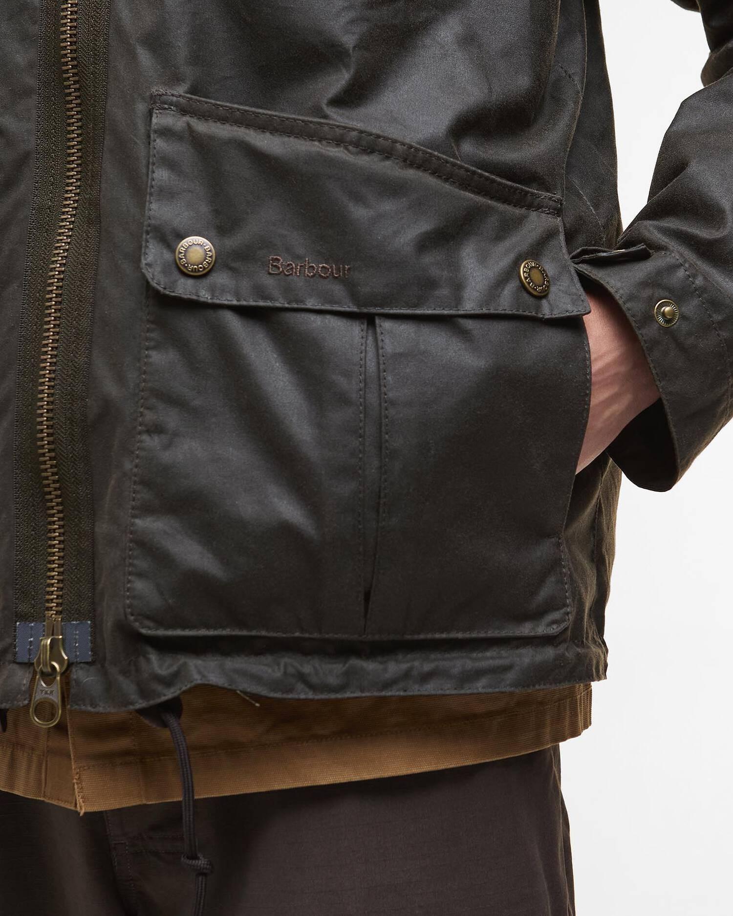 Giacca cerata Re-Engineered Bardon Spey MWX2482 OL71 BARBOUR 