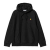 Hooded American Script Sweatshirt nera