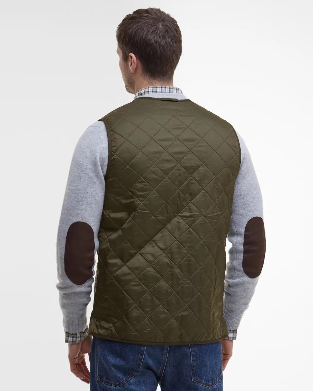 Gilet trapuntato/fodera con zip Polarquilt MLI0002 OL91 BARBOUR 