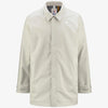 Giacca antipioggia beige da uomo