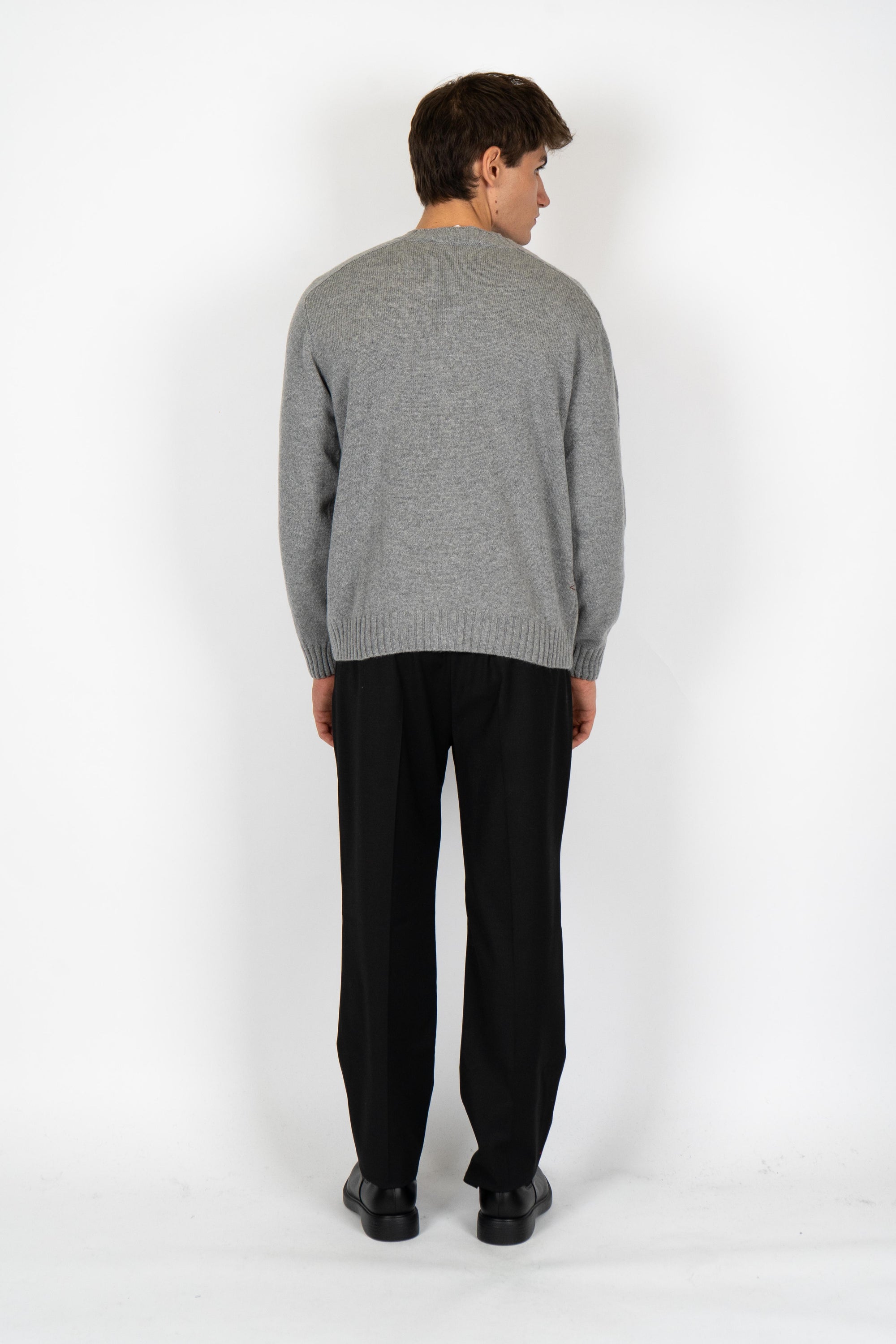 Cardigan girocollo B9F0022 FU93M AMARANTO 