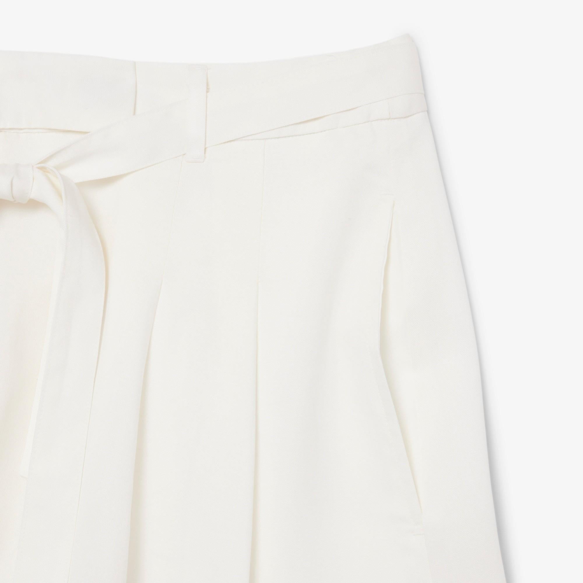 Bermuda oversize in misto lino fluido FF1026 70V LACOSTE 