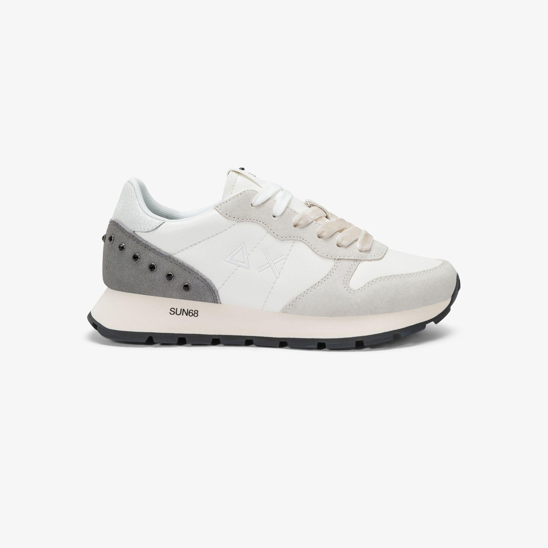 Sneaker Ally Studs in similpelle e suede Z45206 31 SUN68 SHOES 