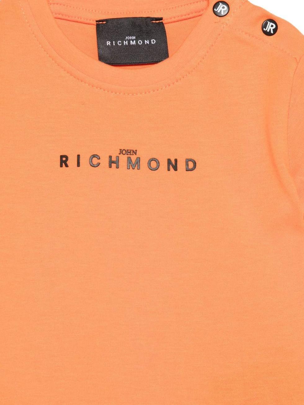 Tshirt con dettaglio logo RIP26110TS ORANGEP RICHMOND 