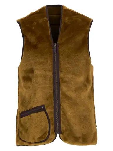 Gilet/fodera in pile caldo con cerniera MLI0004 BR31 BARBOUR 
