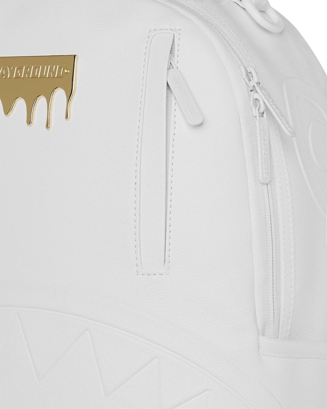 Gold brick luxe white dlxsv backpack 910B9245 NSZ SPRAYGROUND 