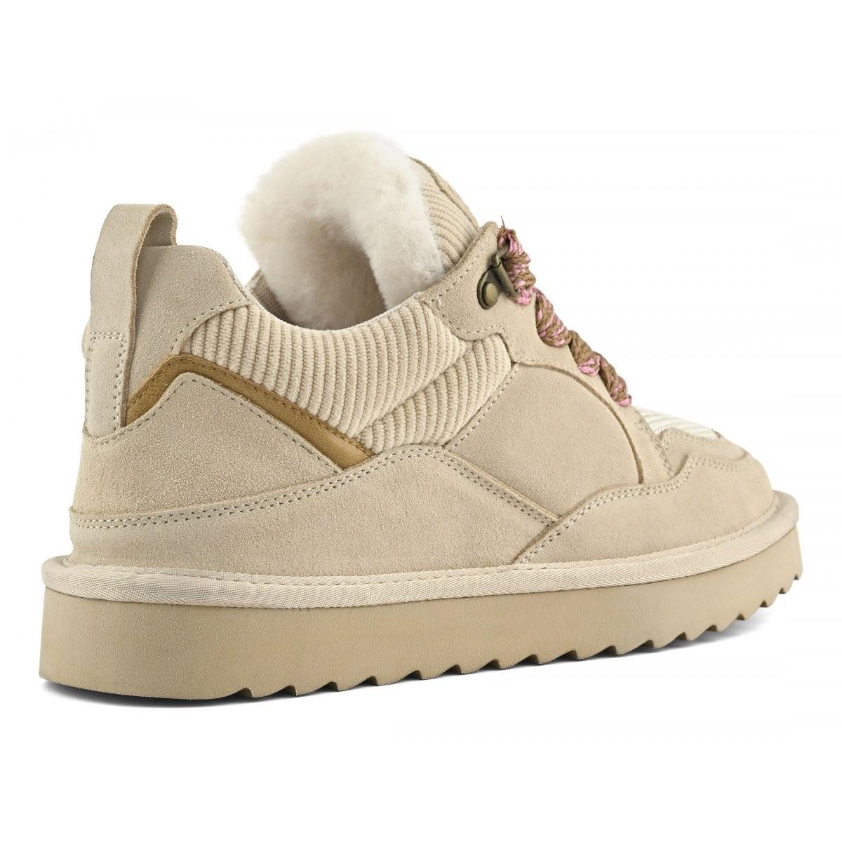 Sneaker in pelle scamosciata con lacci maxi HCYW261 OAT COLORS OF CALIFORNIA 