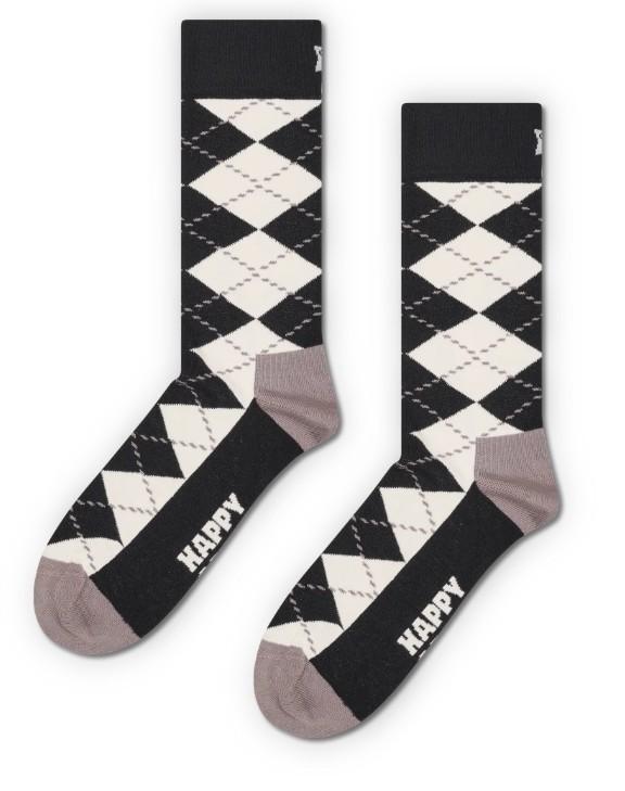 Argyle Sock P003219W BLACK HAPPY SOCKS 