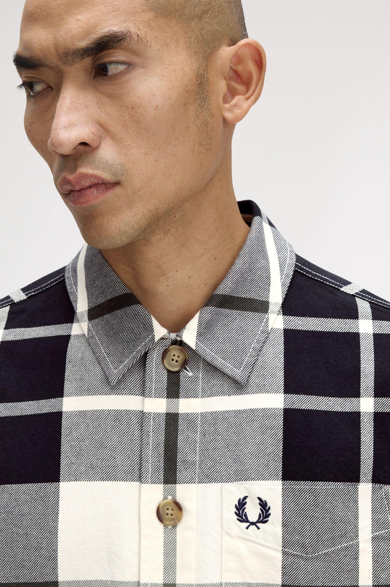 Overshirt in velluto a coste M172455 560 FRED PERRY 