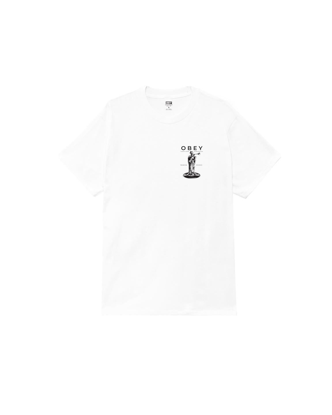 T-shirt girocollo 165264094 WHT OBEY 