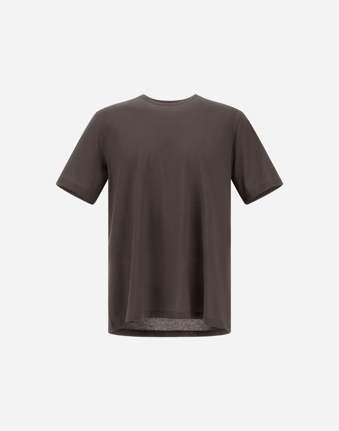 T-shirt in jersey crepe JG000166U52005 8800 HERNO 