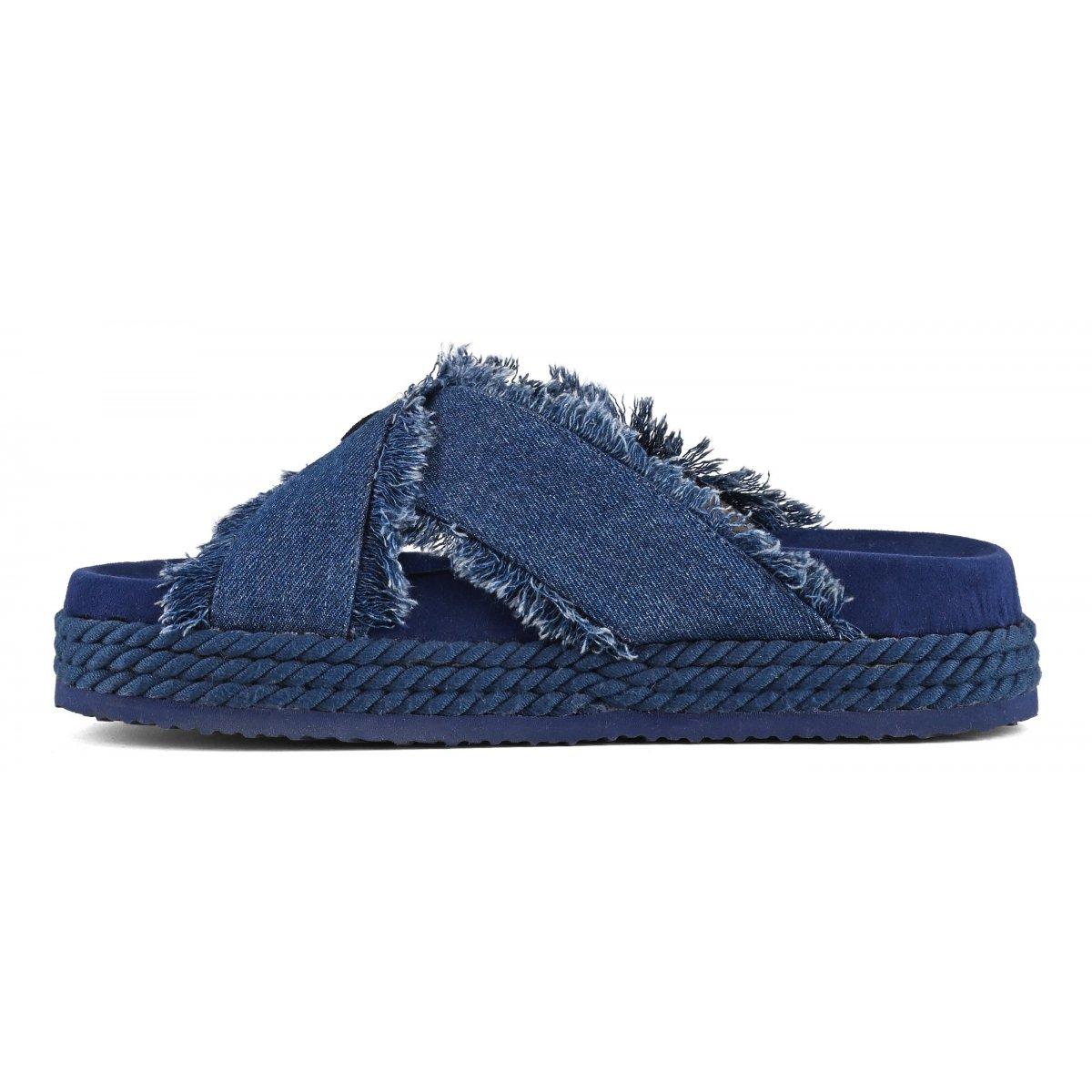 Criss-cross sandal denim MUSW451004K DEN MOU 