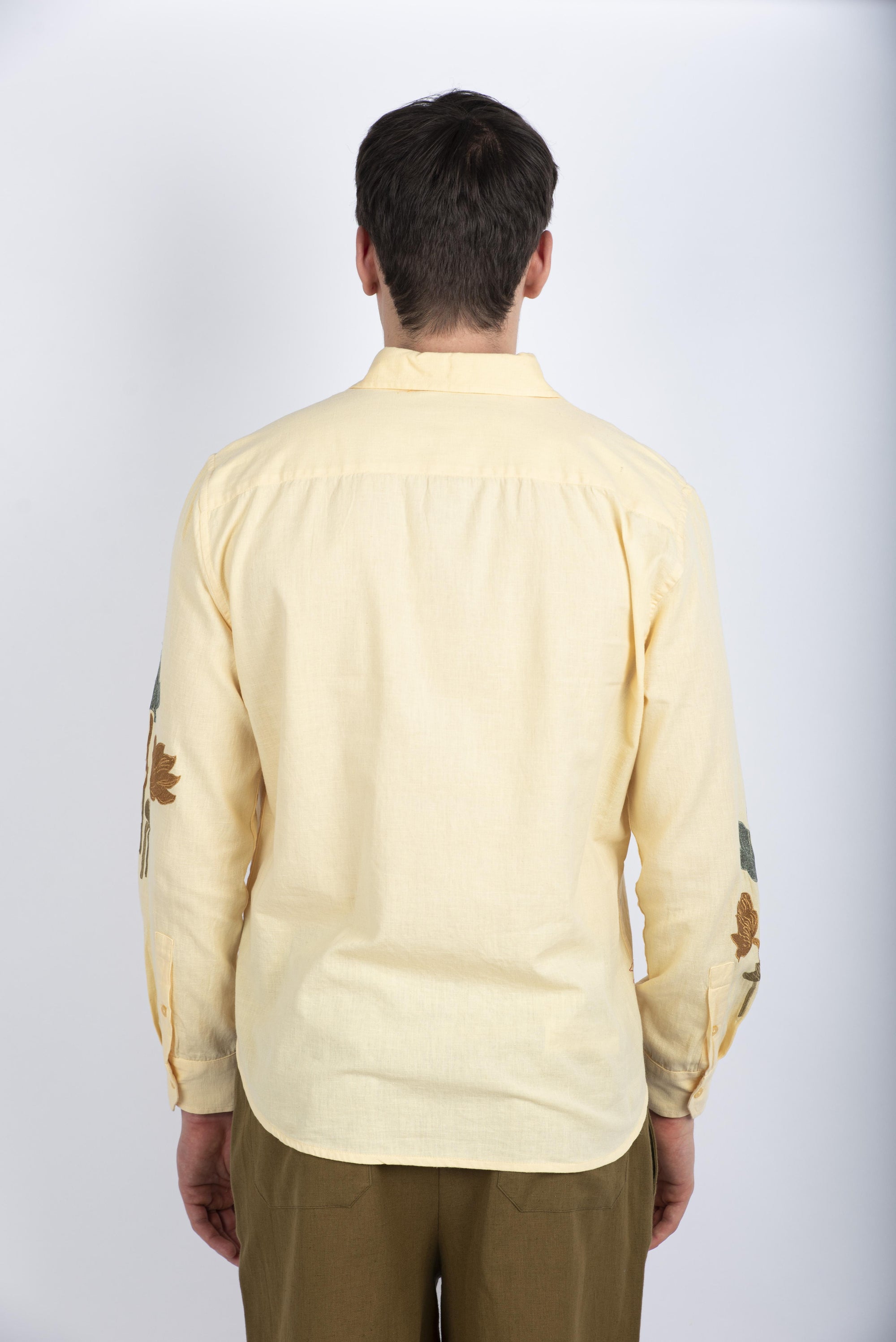 Camicia con ricami Amaranto Uomo B6D0019 DU201M AMARANTO 