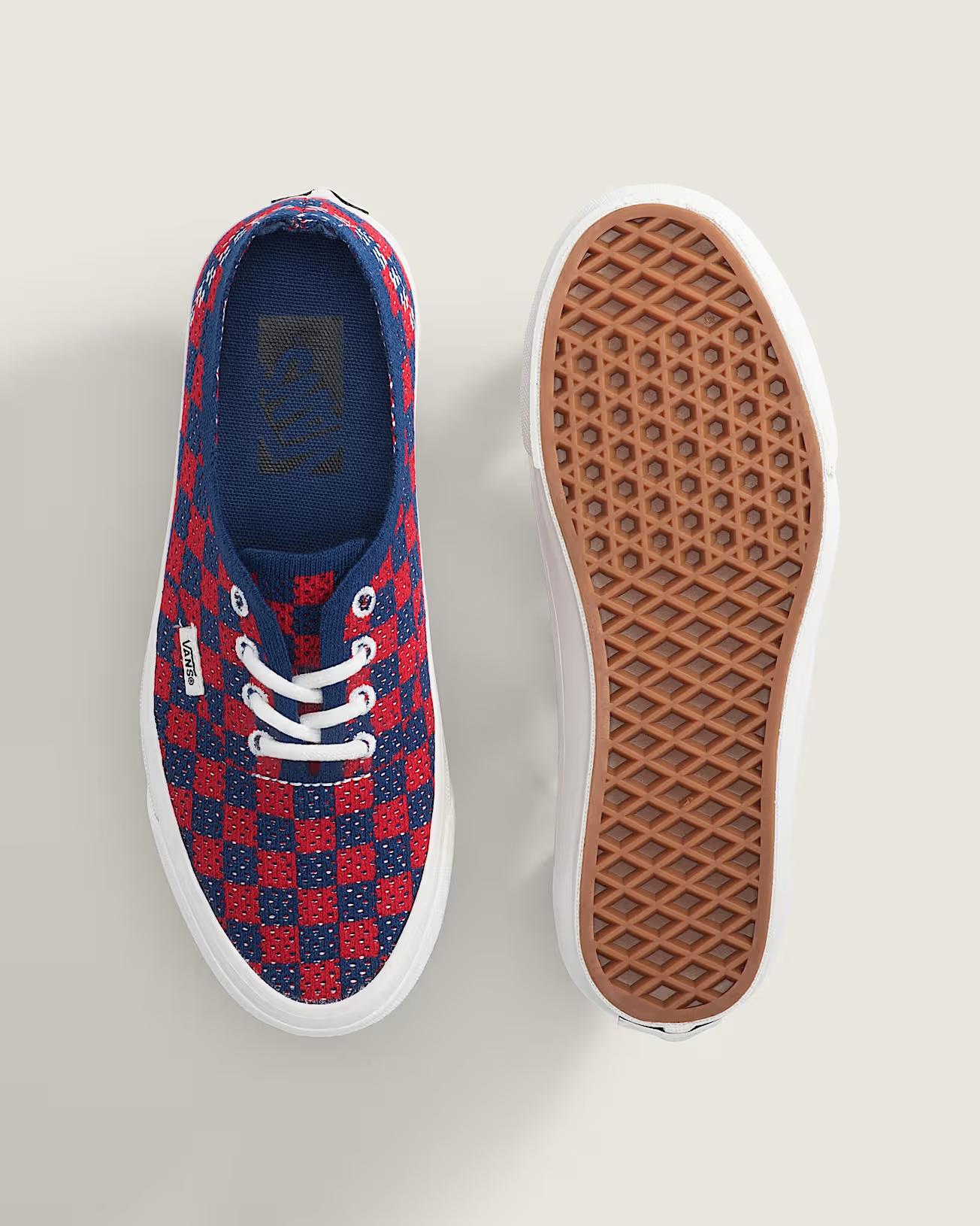 Scarpe Premium Authentic Checkerboard VN000EJC RDB1 VANS 