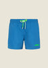 Short-fit printed swimsuit