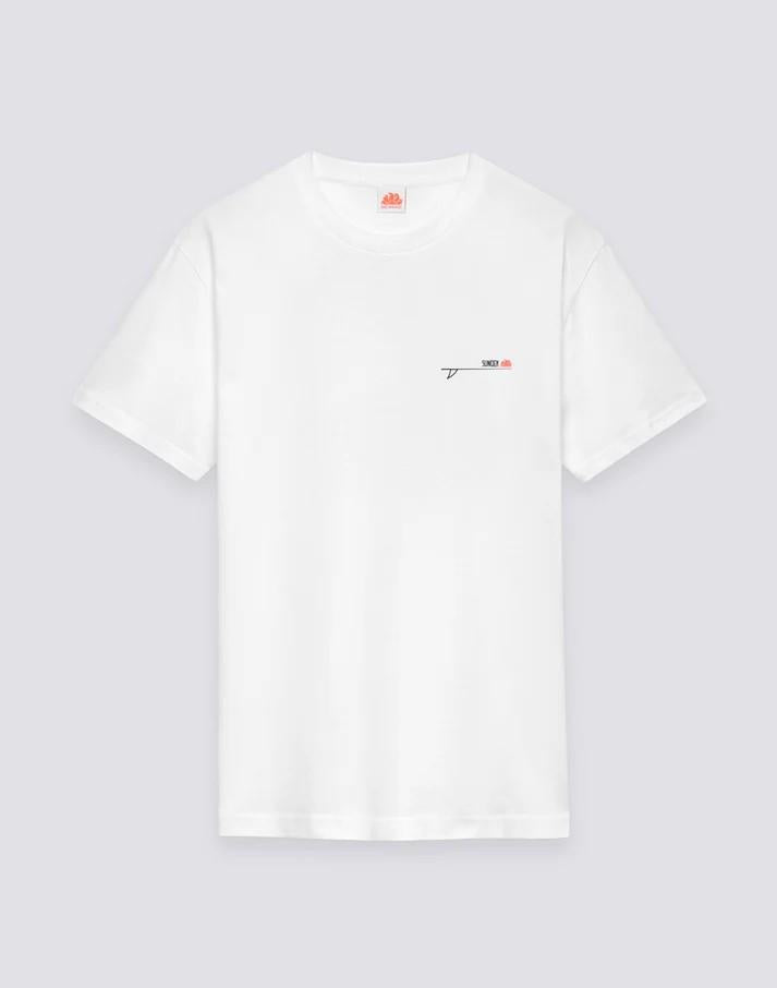 T-shirt a girocollo M252TEJ78O9 006O9 SUNDEK 