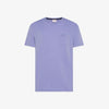 T-shirt girocollo in jersey lilla