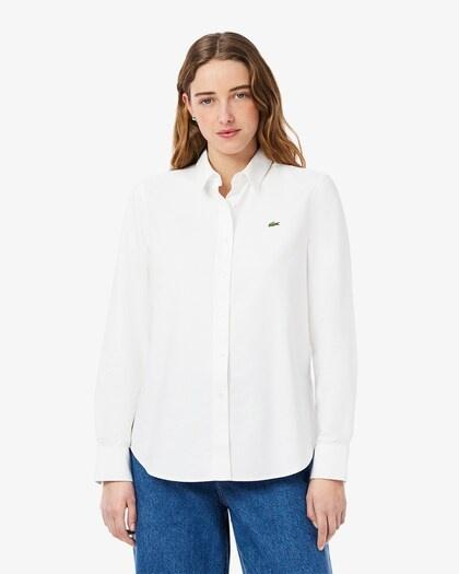 Camicia in cotone oxford CF2721 001 LACOSTE 