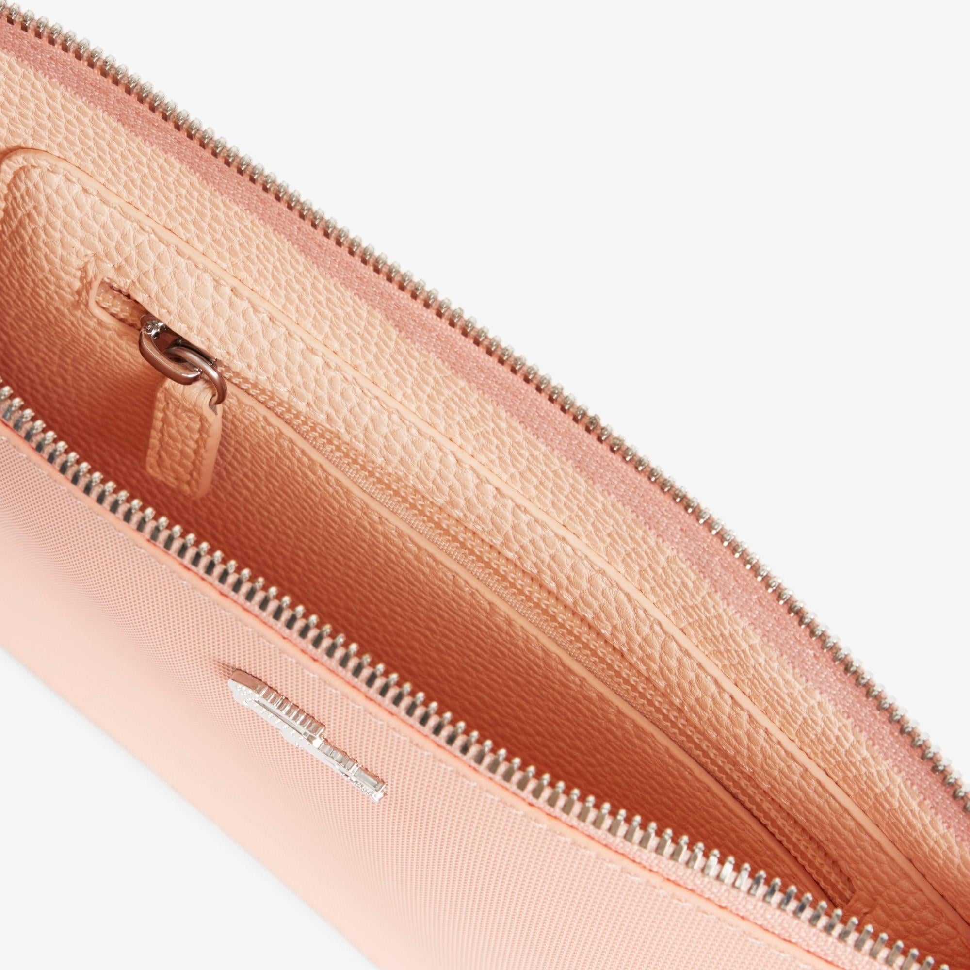 Pochette in canvas piqué spalmata Anna NF2791 T37 LACOSTE ACCESSORI 