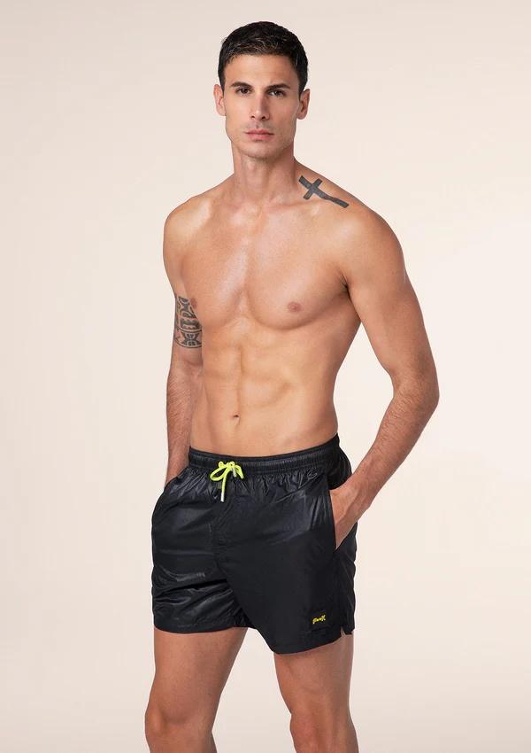 Costume da bagno M01BU02 BK F**K 
