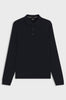 Polo regular fit in maglia di lana vergine