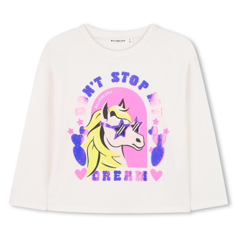 T-shirt a maniche lunghe U21423 121A BILLIEBLUSH 
