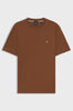 T-shirt regular fit in cotone con monogramma Double B