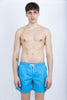 Costume da bagno corto vita elasticata Iconic Taffeta Arcobaleno 2 colori azzurro