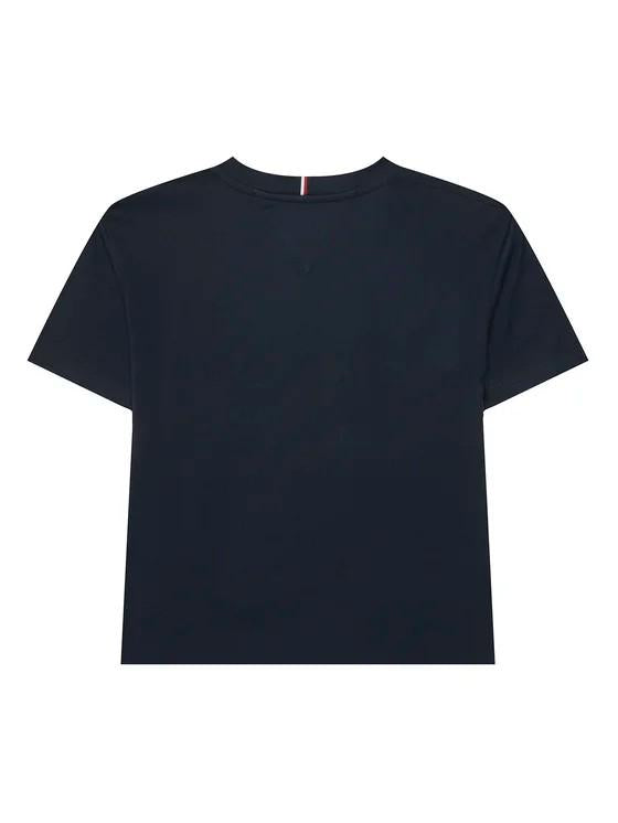 T-shirt con logo stampato KB0KB10340J C1G TOMMY HILFIGER 