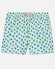 Lighting Micro swim shorts with turtle print