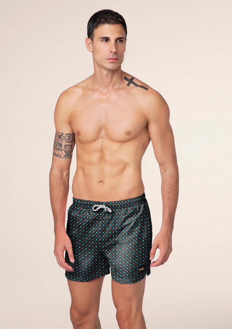 Costume da bagno short fit M06BA31X 05 F**K 