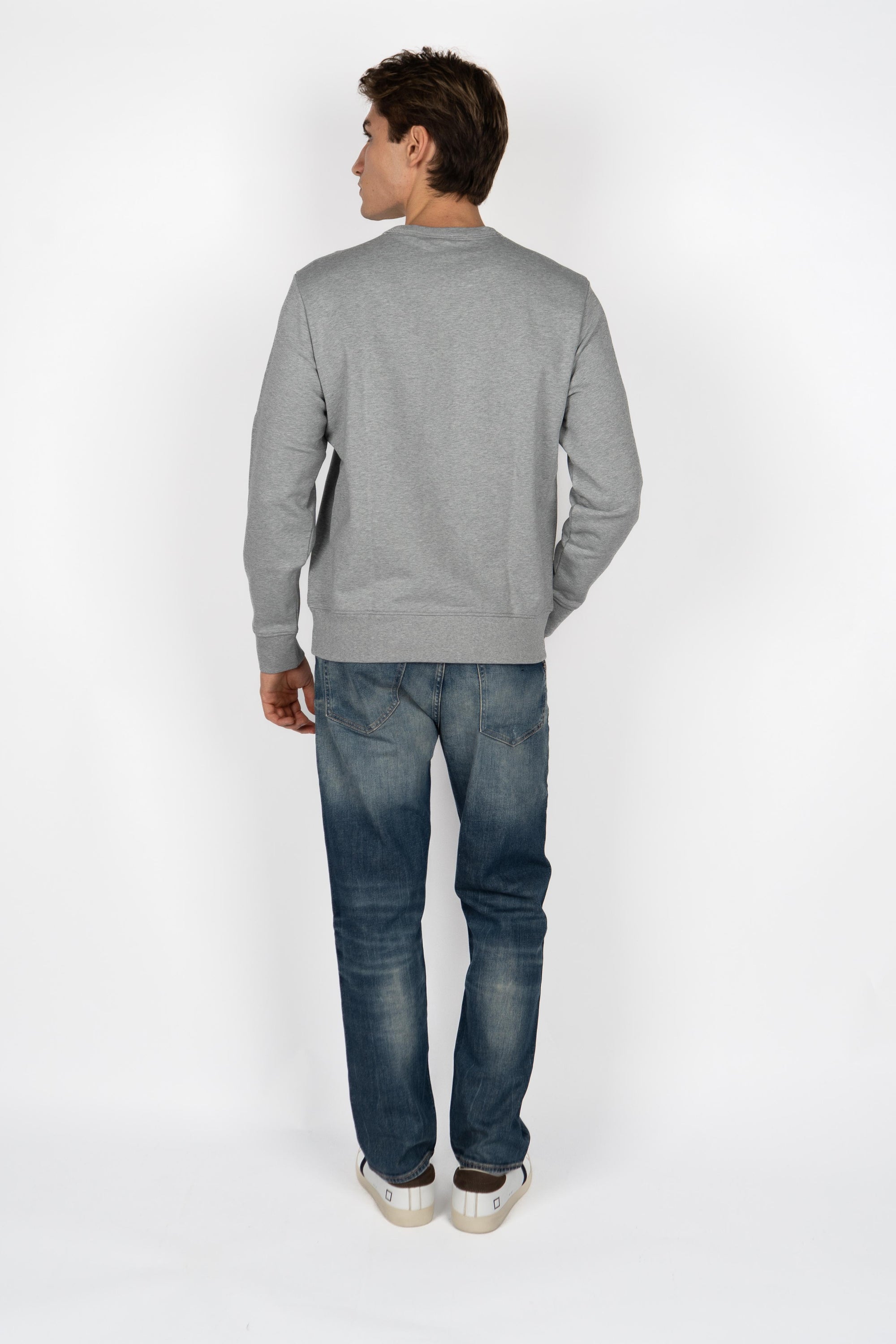 Felpa girocollo con logo 50546387 041 BOSS 