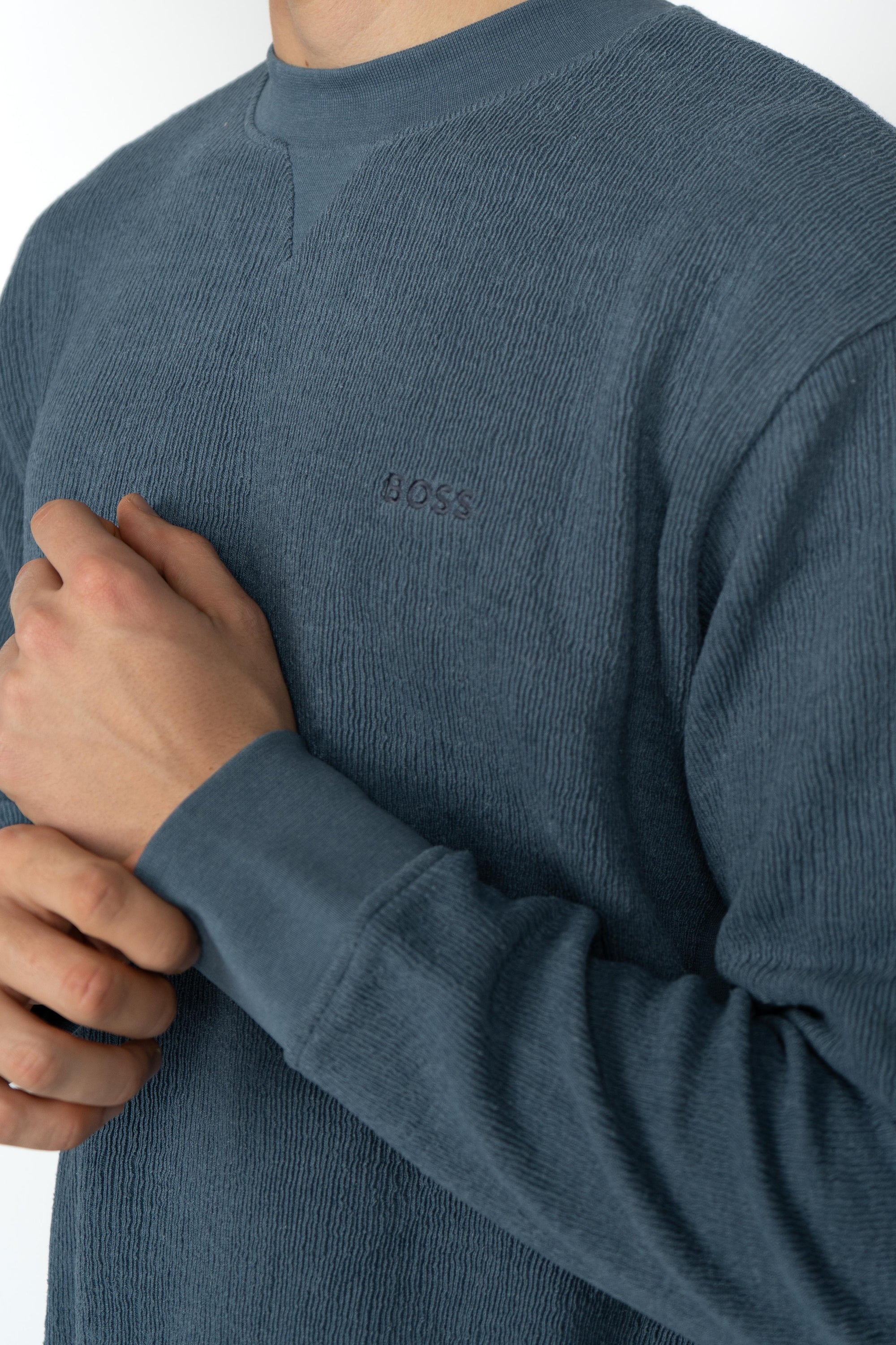 Felpa con logo 50547863 495 BOSS 