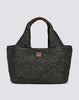 Large woven paper straw bag