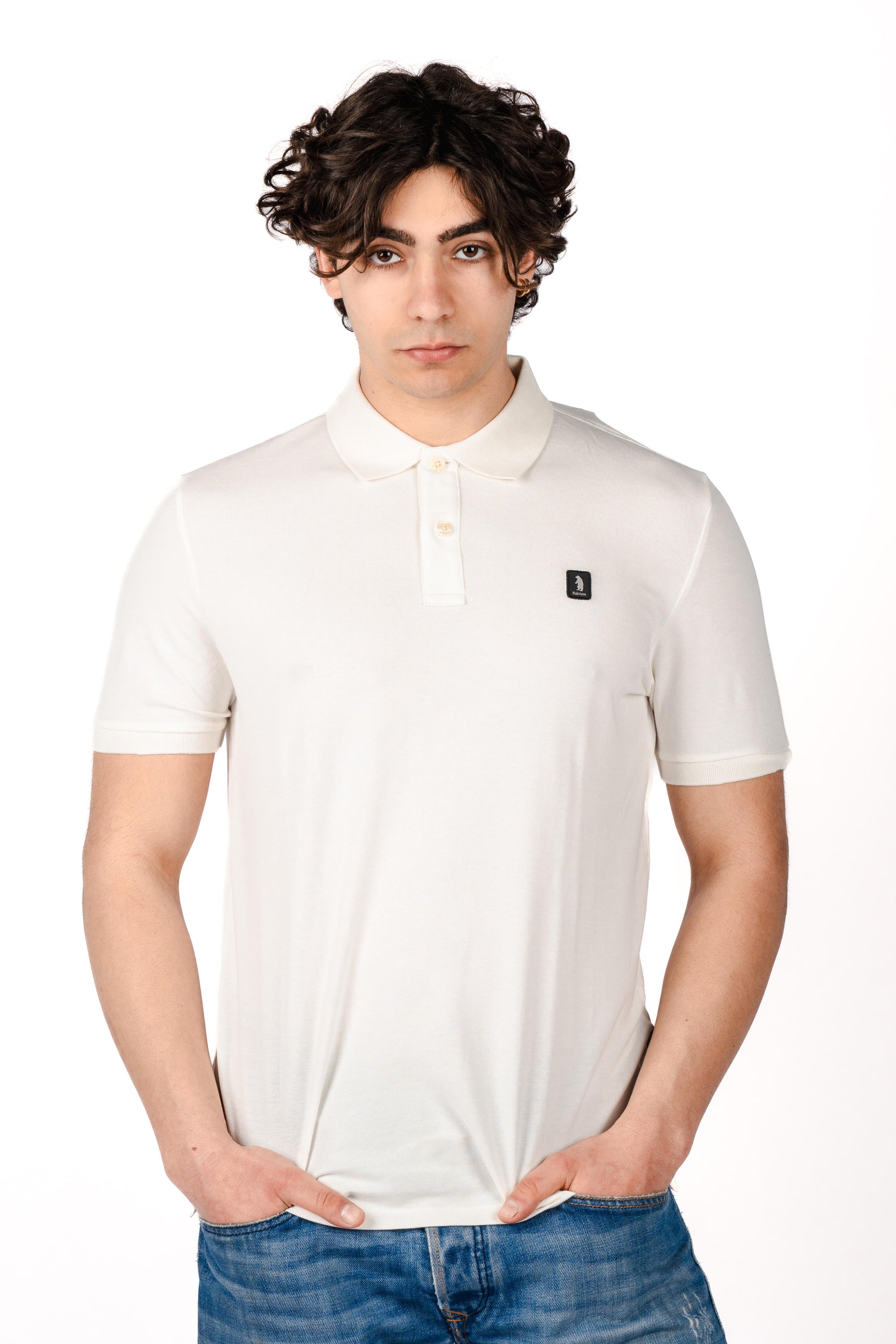 Polo icon patch R5013M261 WHITE REFRIGUE 